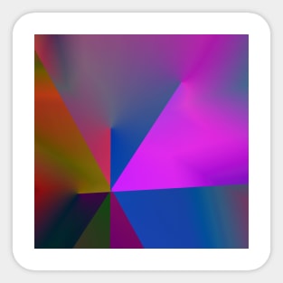 multicolored texture gradient Sticker